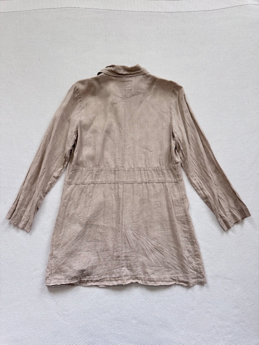 FLAX Linen Button Down Jacket - Picture 3 of 3